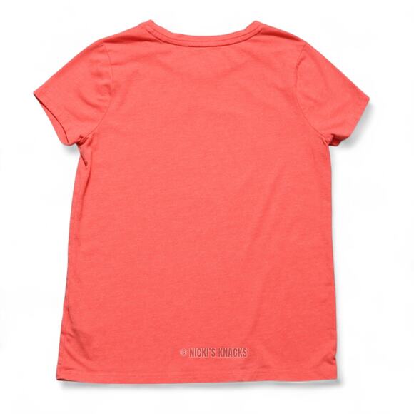 4/$20 - Cat & Jack Girls Unicorn Ice Cream Short Sleeve T-Shirt Coral Size M 7/8 - Picture 4 of 7
